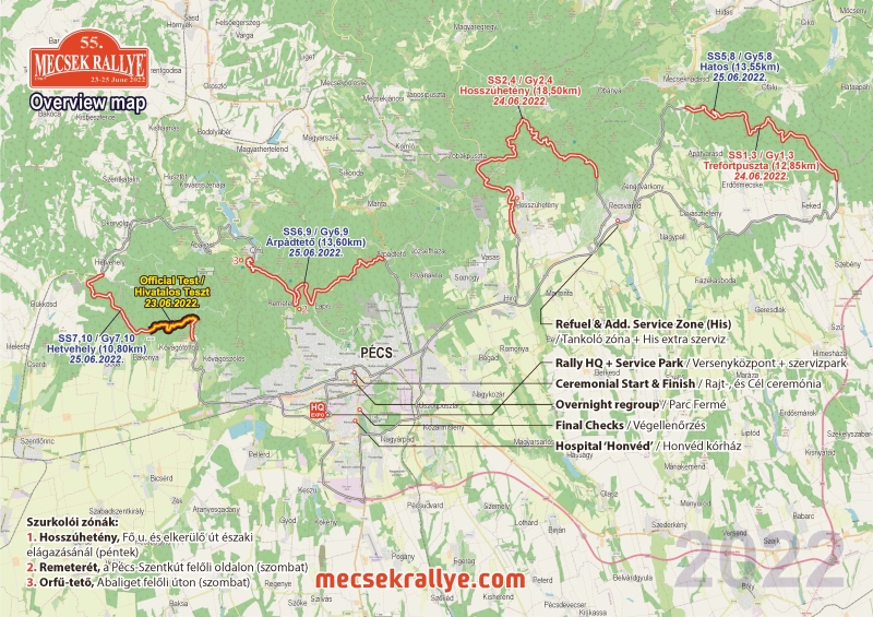 55. Mecsek Rallye