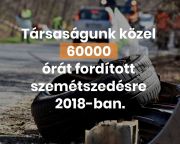 Szemétszedési akciót szervez a Magyar Közút szeptemberben