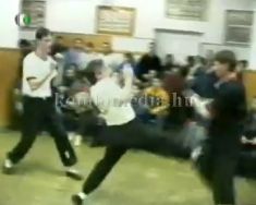 Kung-fu edzésen jártunk