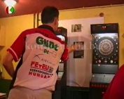 Darts verseny Komlón (Csöbör Attila, Bozsok Attila