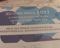 Pár mondatban a Code Week-ről (Takácsné Ludvig Ottília, Appl Szilvia)